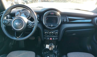 Intérieur d'une mini cooper