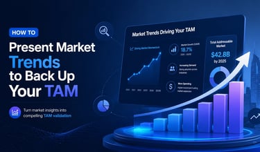 How to Present Market Trends to Back Up Your TAM