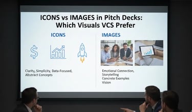 Icons vs Images in Pitch Decks: Which Visuals VCs Prefer