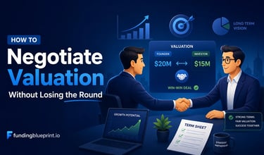 How to Negotiate Valuation Without Losing the Round