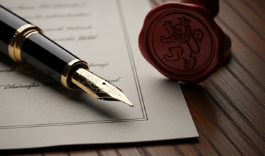 Conceito jurídico de testamento e sucessão patrimonial