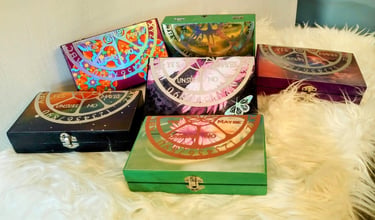Pendulum board box