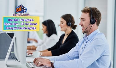 Hỗ Trợ Khách Hàng 24/7 Tại 88FC