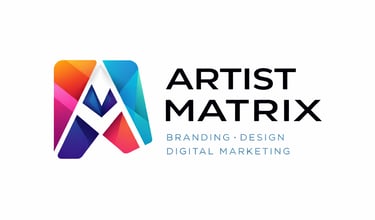 Logo de Artist Matrix para la división creativa de Wave Music Business