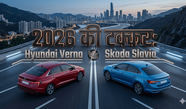 2026 की टक्कर: Hyundai Verna vs Skoda Slavia