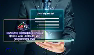Nhà cái 88FC có hợp pháp tại Việt Nam không? Khám phá giấy phép hoạt động từ cơ quan uy tín như MGA, PAGCOR và lý do 88FC đượ