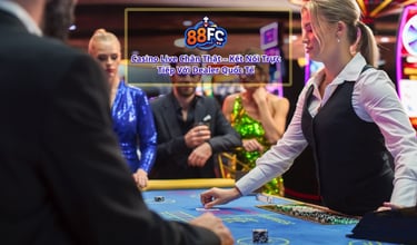 ƯU ĐIỂM NỔI BẬT KHI CHƠI CASINO TẠI NHÀ CÁI 88FC