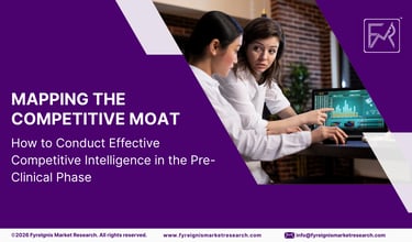 How to Conduct Effective Competitive Intelligence in the Pre-Clinical Phase