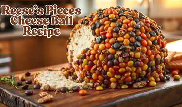 Reese’s Pieces Cheese Ball