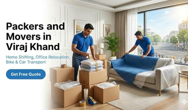 Packers and Movers in Viraj Khand Gomti Nagar Lucknow