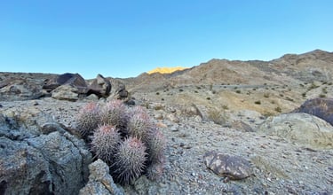 Heading toward the Lippincott pass, Death Valley National Park, California