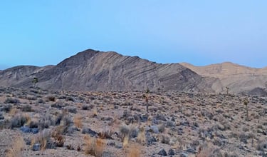 Sunrise Between Ubehebe Crater and Racetrack Playa, Death Valley National Park, California