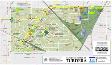 Mapa de Turdera
