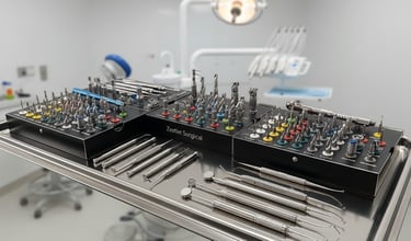 Los modernos kits quirúrgicos para implantes están revolucionando la odontología gracias a su precis