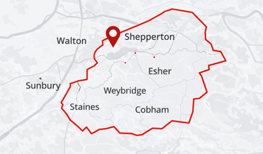 Shepperton Roofing - Main Areas Covered