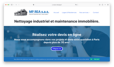 Home page mprea-nettoyage.fr