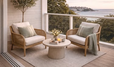 Home balcony representing downsizing and transition support in Sydney