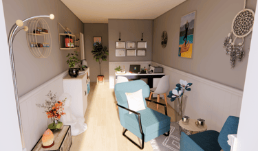 Projection cabinet et bureau