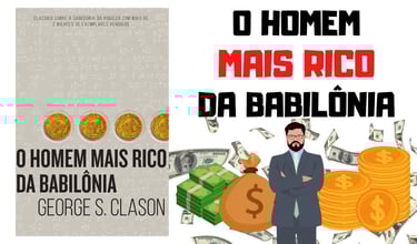 imagem da capa do livro O Homem mais rico da babilônia 
