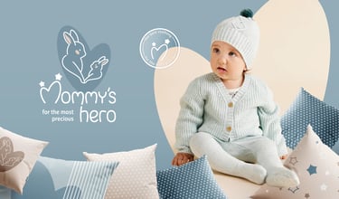 Brand Identity and Logo Design for baby products brand