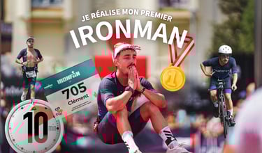 Miniature du documentaire sur l’Ironman des Sables-d’Olonne montrant l’athlète réalisant son premier