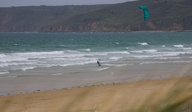 Photographies de kitesurfeurs