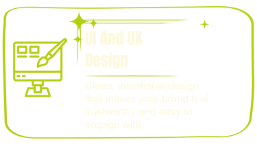 UI and UX design service for websites