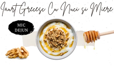 Iaurt Grecesc cu nuci si miere