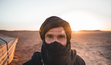 hiking with nomads in the desert with soul of nomads