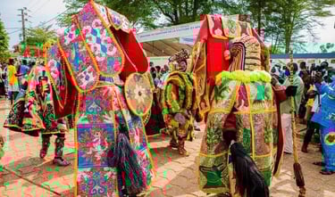 Traditional Egun-gun Dance in Benin