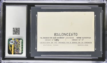 Rare vintage Spanish Basketball Cards Collection