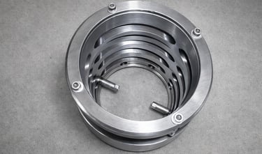 Protective cover on an industrial bearing washing machine to ensure safe operation