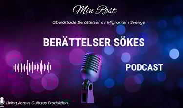 Min Röst- Berättelser sökes Affisch