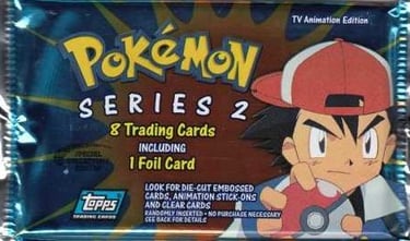 booster pack Topps Pokémon series 2 US Sacha