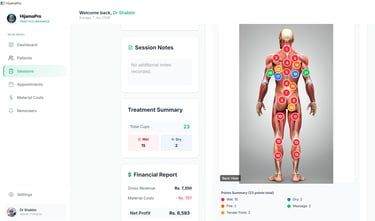 Hijama Practice Management Software