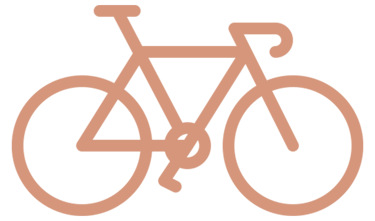 Logo vélo papa ours photo déplacement