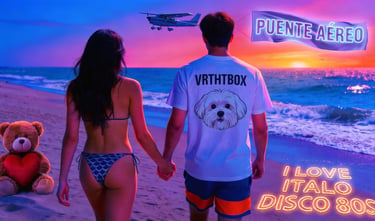 Canción PUENTE AÉREO Vrthtbox   Italo disco 80s