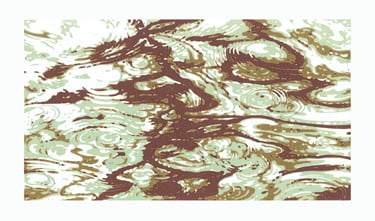 Linogravure sur papier 30 × 42 cm - © Eric Durant