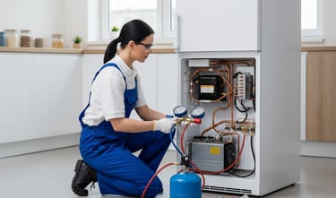 كيفية شحن فريون الثلاجة: متى تحتاج الثلاجة لغاز الفريون؟