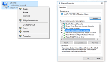 Ethernet Properties