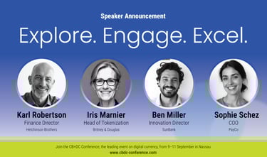 Various Speakers Announcement CB+DC Conference