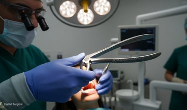 Descubra fórceps de extração dentária premium, projetados com aderência precisa, controle ergonômico