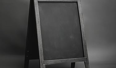 Signalétique de trottoir