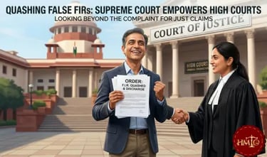 Quashing False FIRs: Supreme Court Empowers High Courts to Look Beyond the Complaint