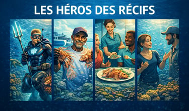 Chacun peut contribuer aux efforts de contrôle du poisson-lion dans les Caraïbes