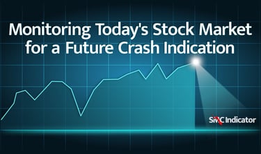 Next stock market crash prediction chart by SMC Indicator app