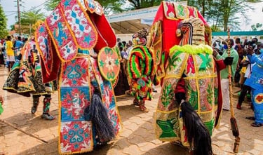Traditional Egun-gun Dance in Benin