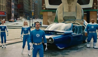 LOS CUATRO FANTÁSTICOS PRIMEROS PASOS Debes verla Pelicula