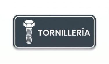 Catálogo de tornillería industrial y tornillos especiales. Proveedor de tornillería en A Coruña.