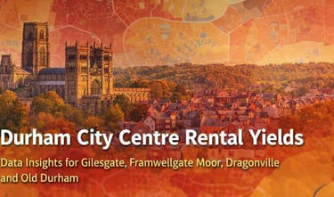 Durham City Rental Yields map
